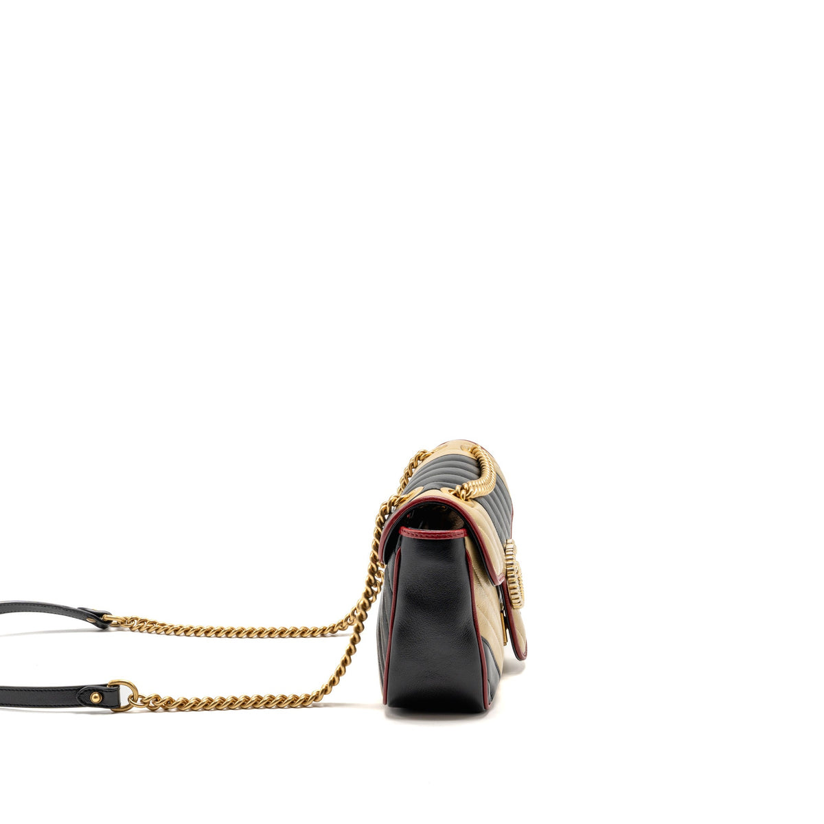 gucci-small-gg-marmont-flap-bag-black-beige-ghw