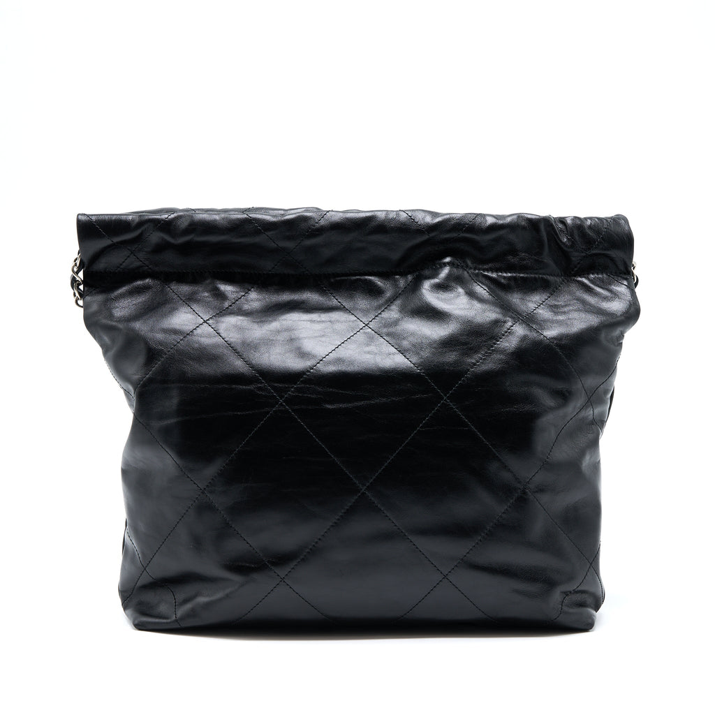 chanel-small-22-bag-calfskin-black-shwmicrochip