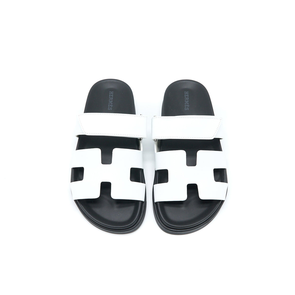 hermes-size-36-chypre-sandal-calfskin-white-black