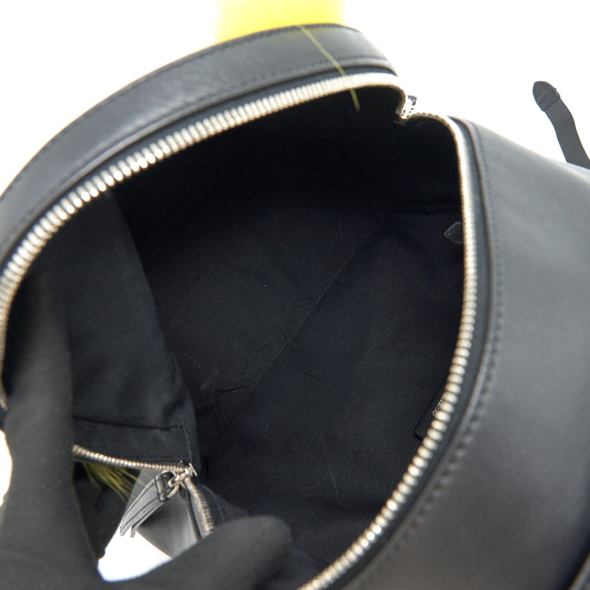 fendi-monster-backpack-black-yellow-fur