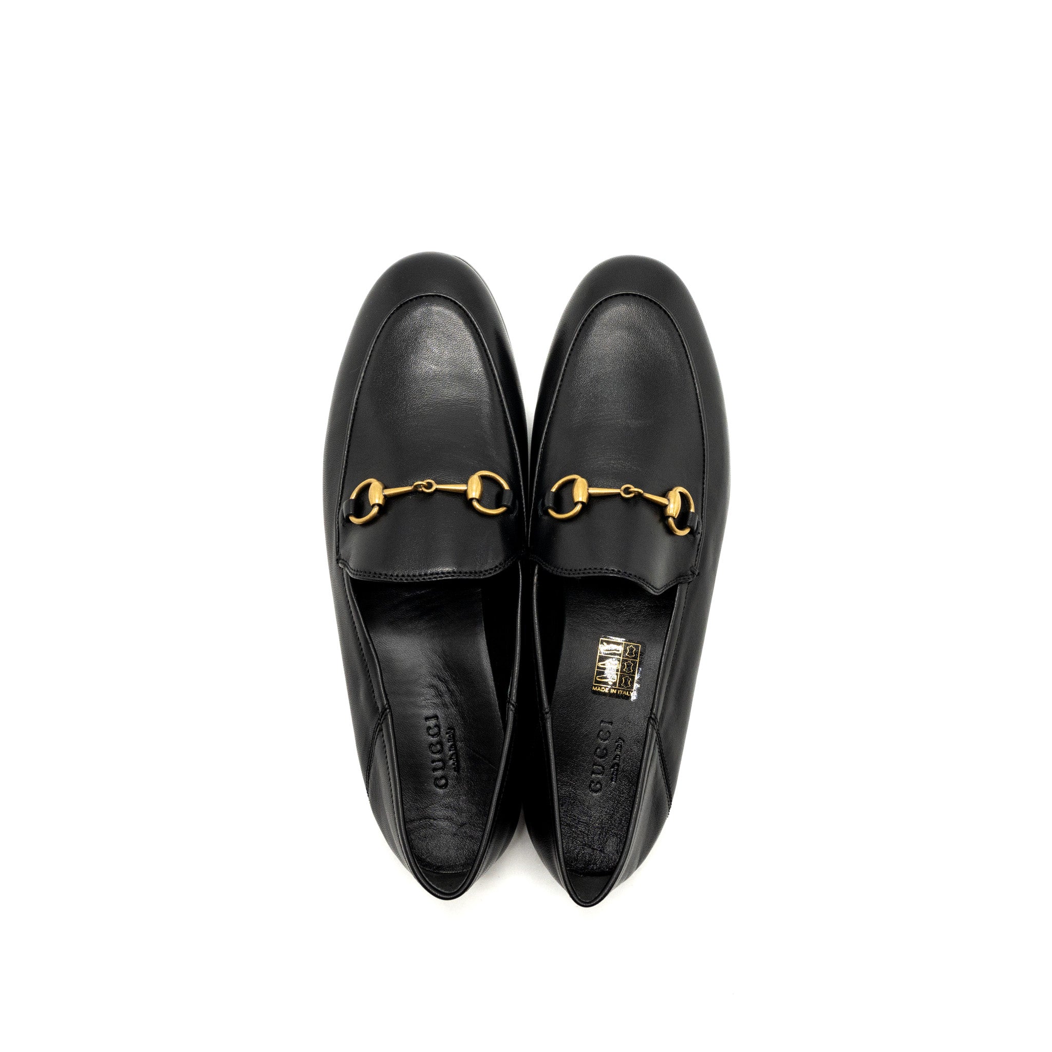 gucci-size-38-jordaan-loafer-black-ghw