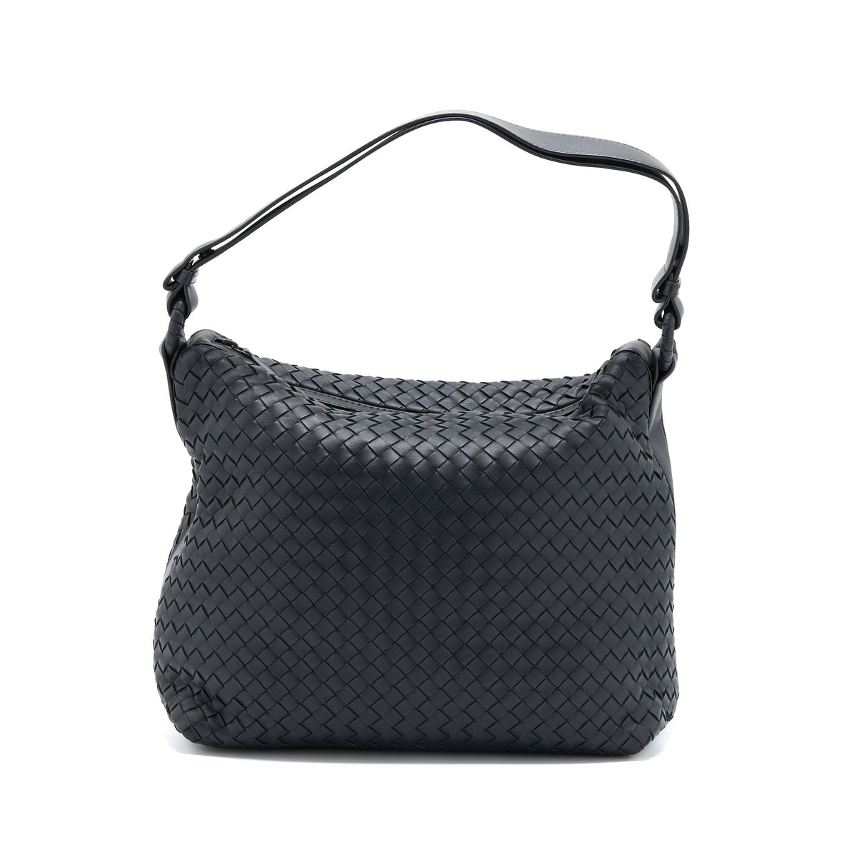 bottega-veneta-hobo-bag-intrecciato-black