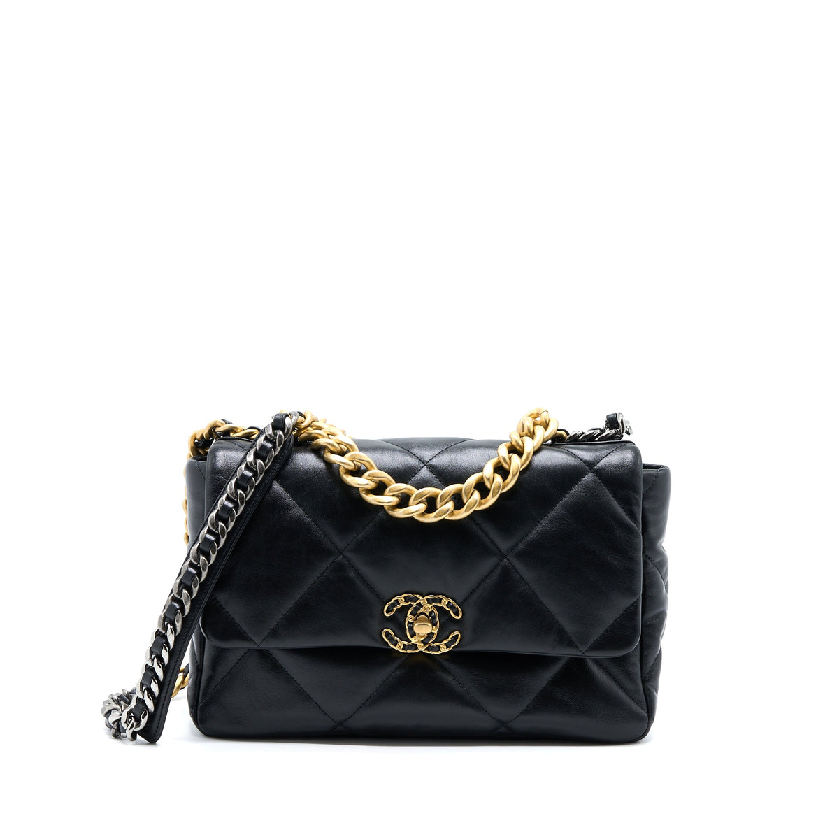 chanel-medium-19-bag-goatskin-black-multicolour-hardware-1