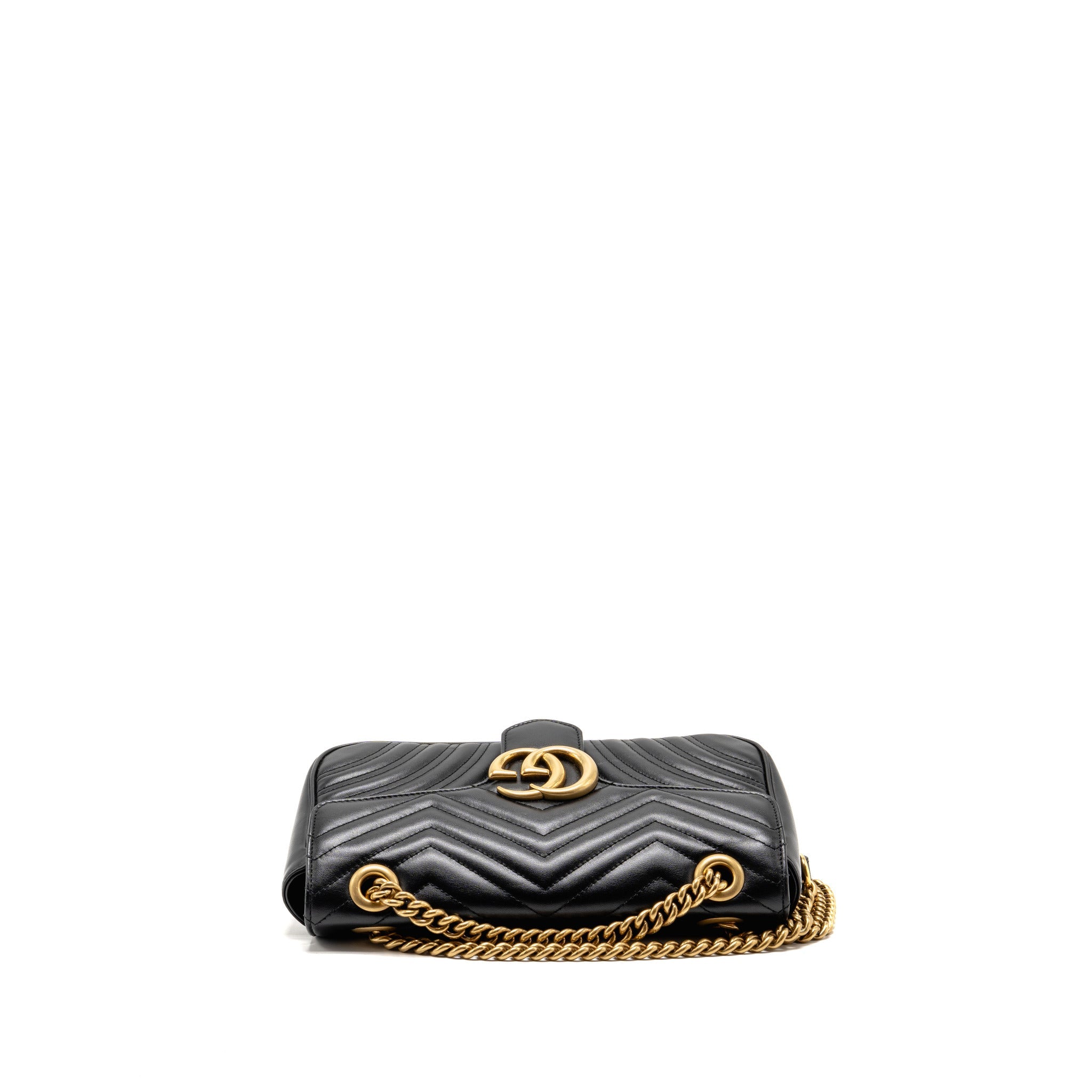 gucci-medium-gg-marmont-shoulder-bag-calfskin-black-ghw-2