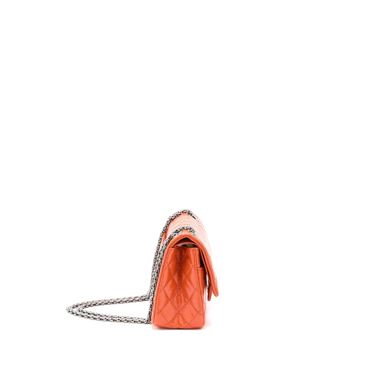 chanel-small-2-55-reissue-flap-bag-patent-leather-orange-shw