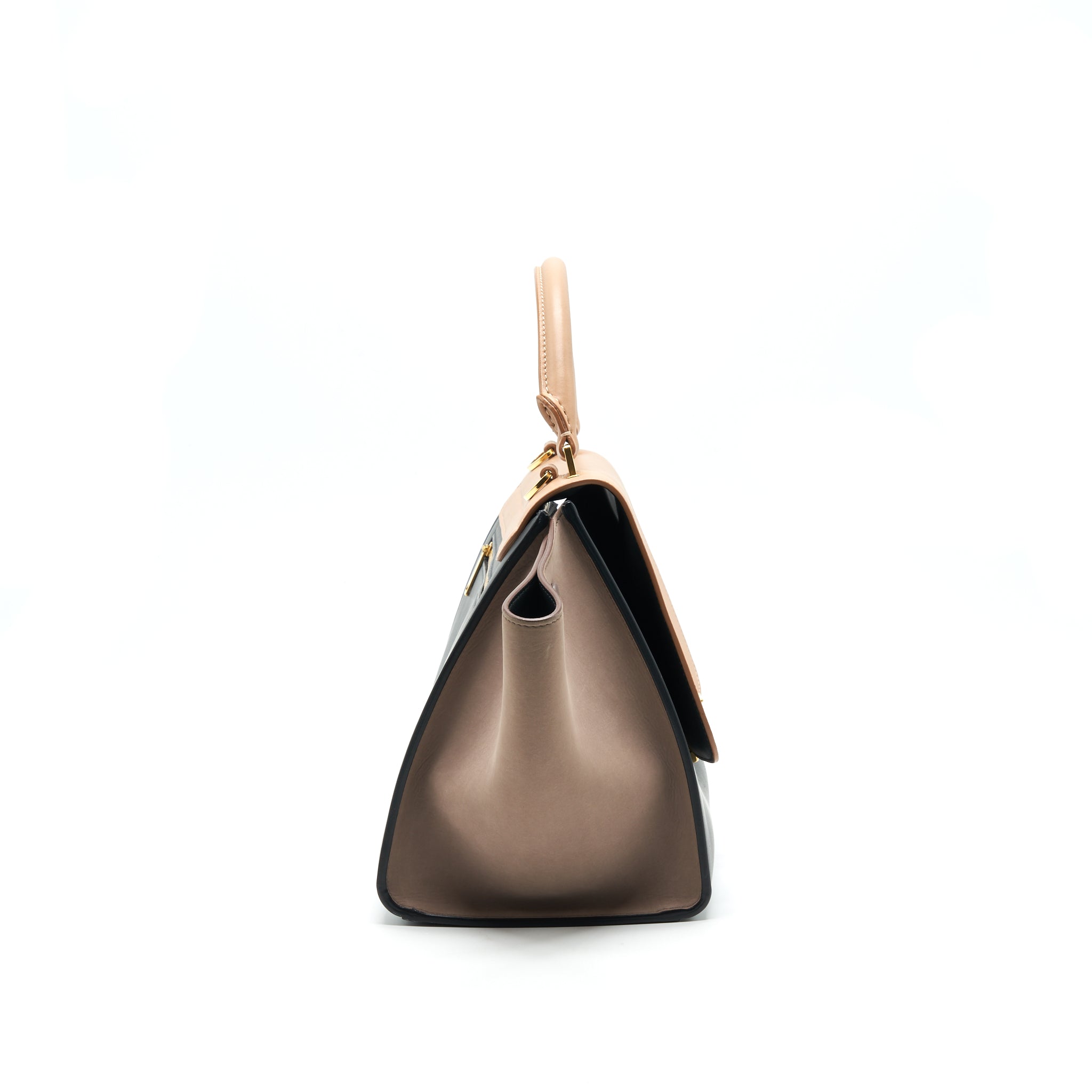 celine-small-trapeze-bag-multi-colour-beige-black-pink-beige
