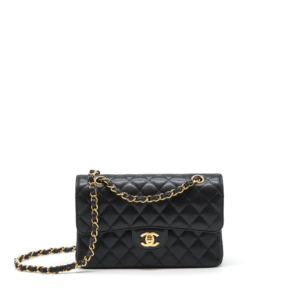 chanel-small-classic-double-flap-caviar-black-ghw-microchip-1