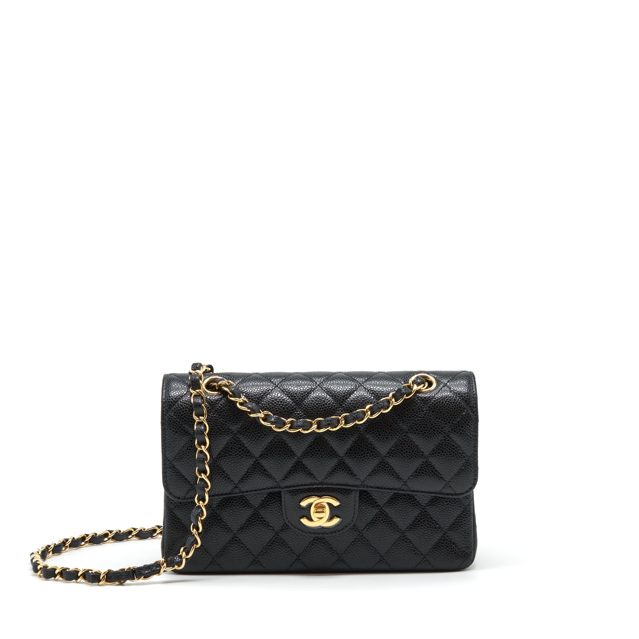 chanel-small-classic-double-flap-caviar-black-ghw-microchip-1