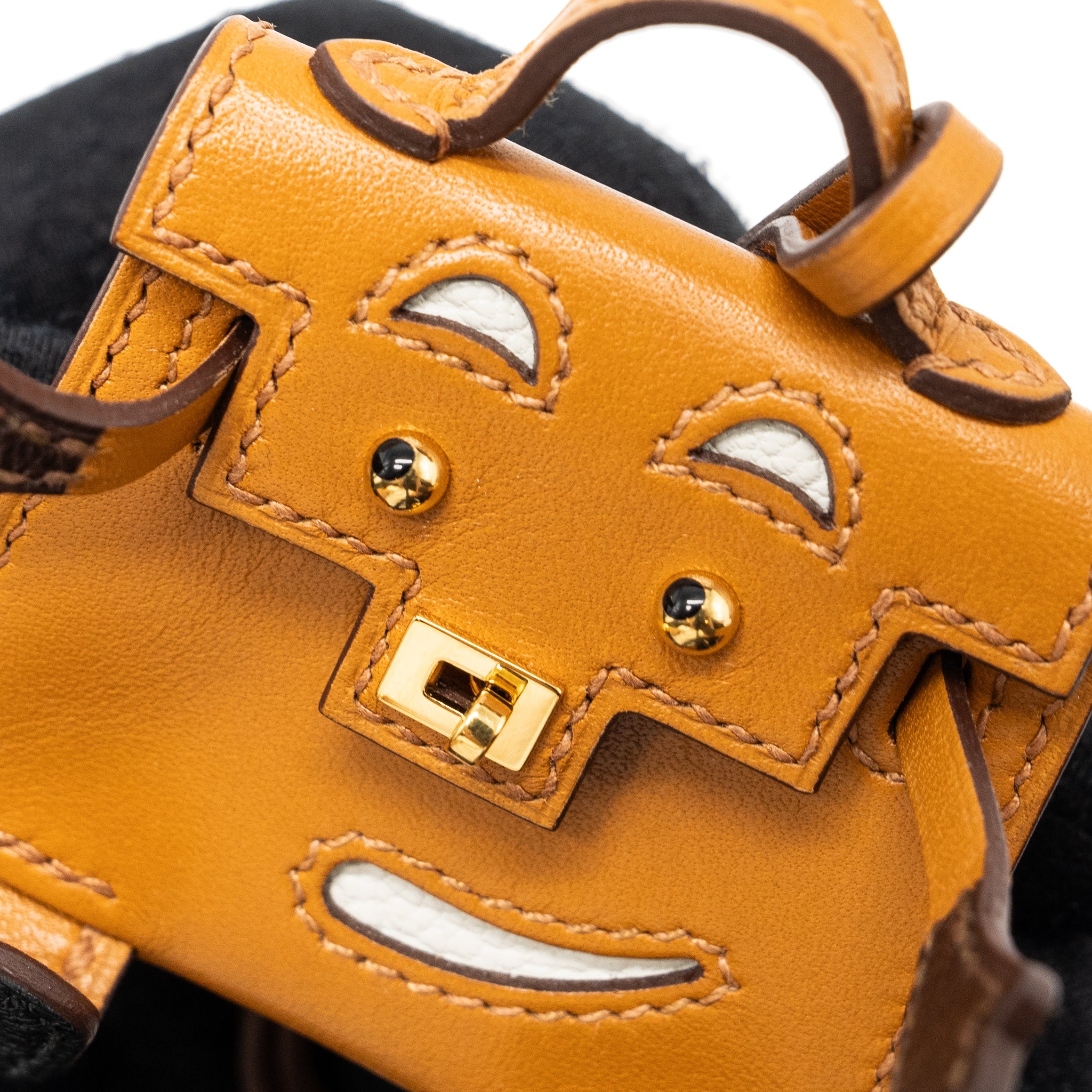 hermes-kelly-doll-bag-charm-natural-sable-mushroom-havana-black