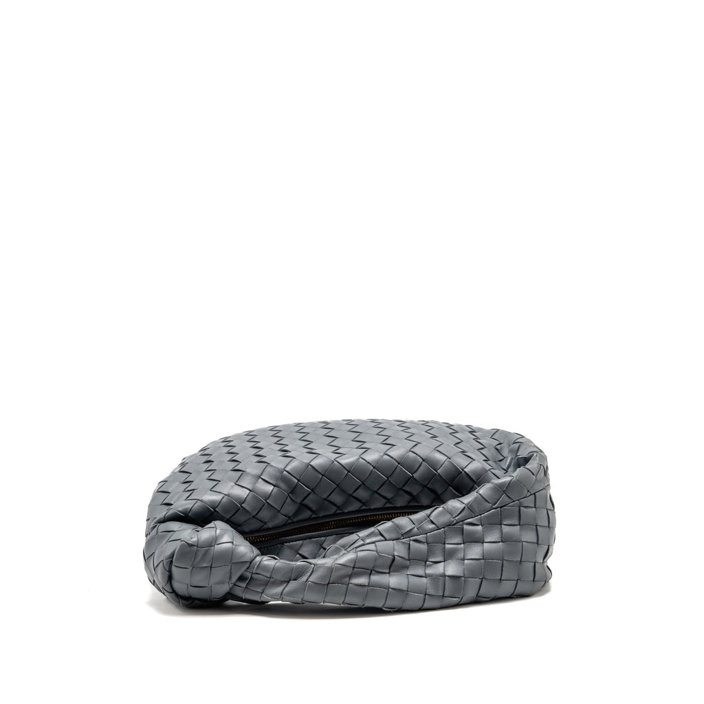 bottega-veneta-small-jodie-bag-lambskin-grey-ghw