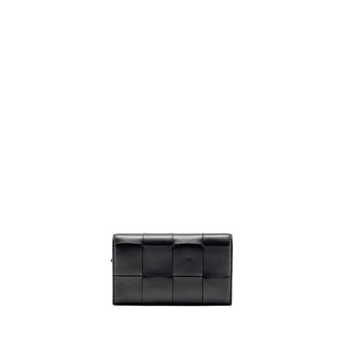 bottega-veneta-cassette-wallet-on-strap-intrecciato-leather-black-ghw