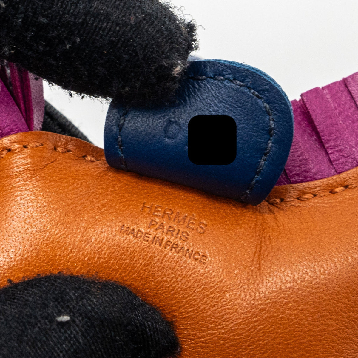hermes-rodeo-pm-bag-charm-red-dark-blue-brown-stamp-d