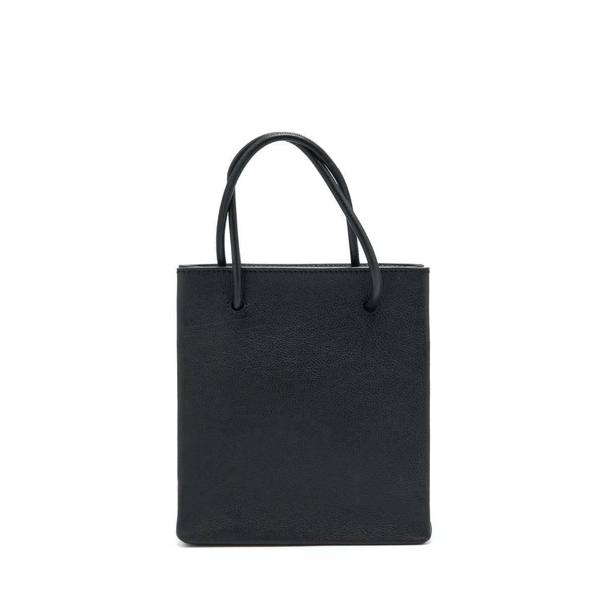 balenciaga-top-handle-shopping-tote-bag-calfskin-black-shw