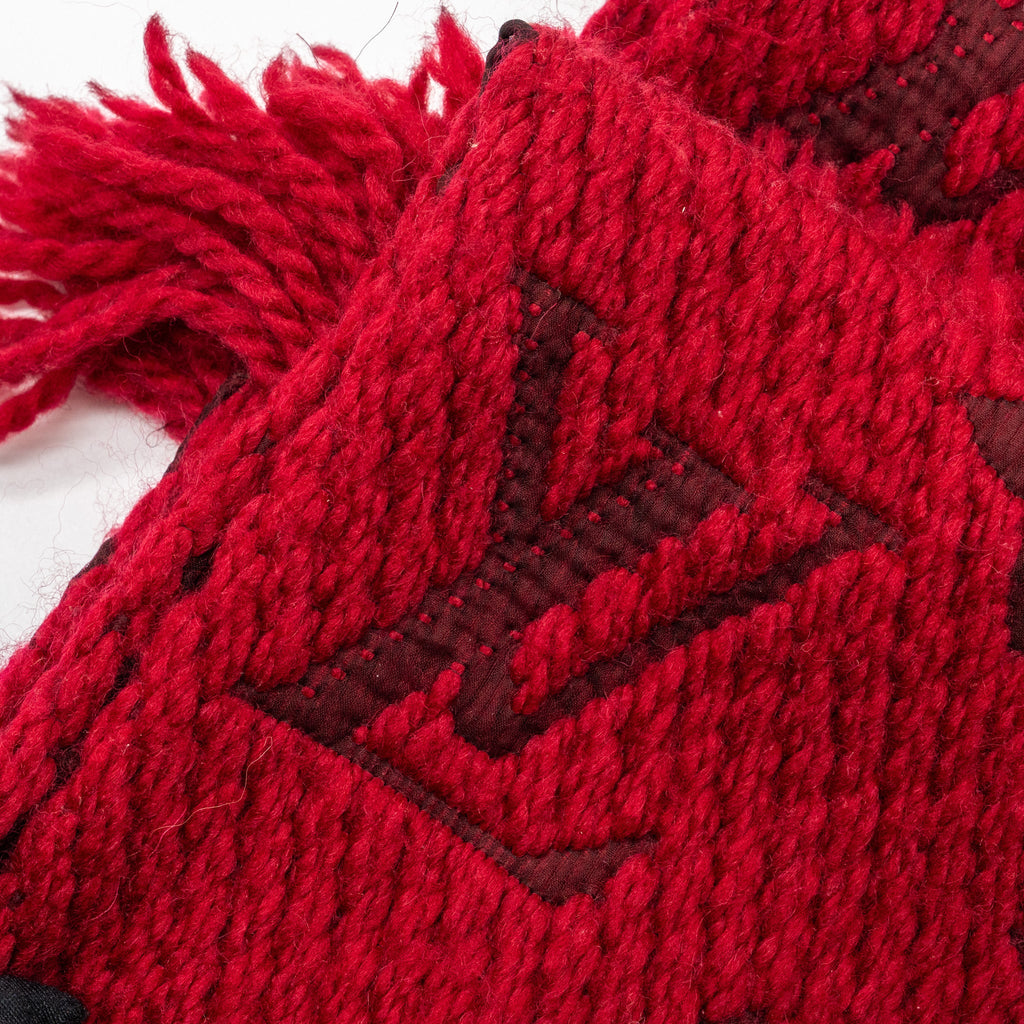 louis-vuitton-logomania-scarf-wool-silk-red