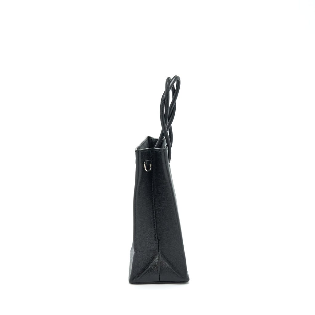 balenciaga-top-handle-shopping-tote-bag-calfskin-black-shw