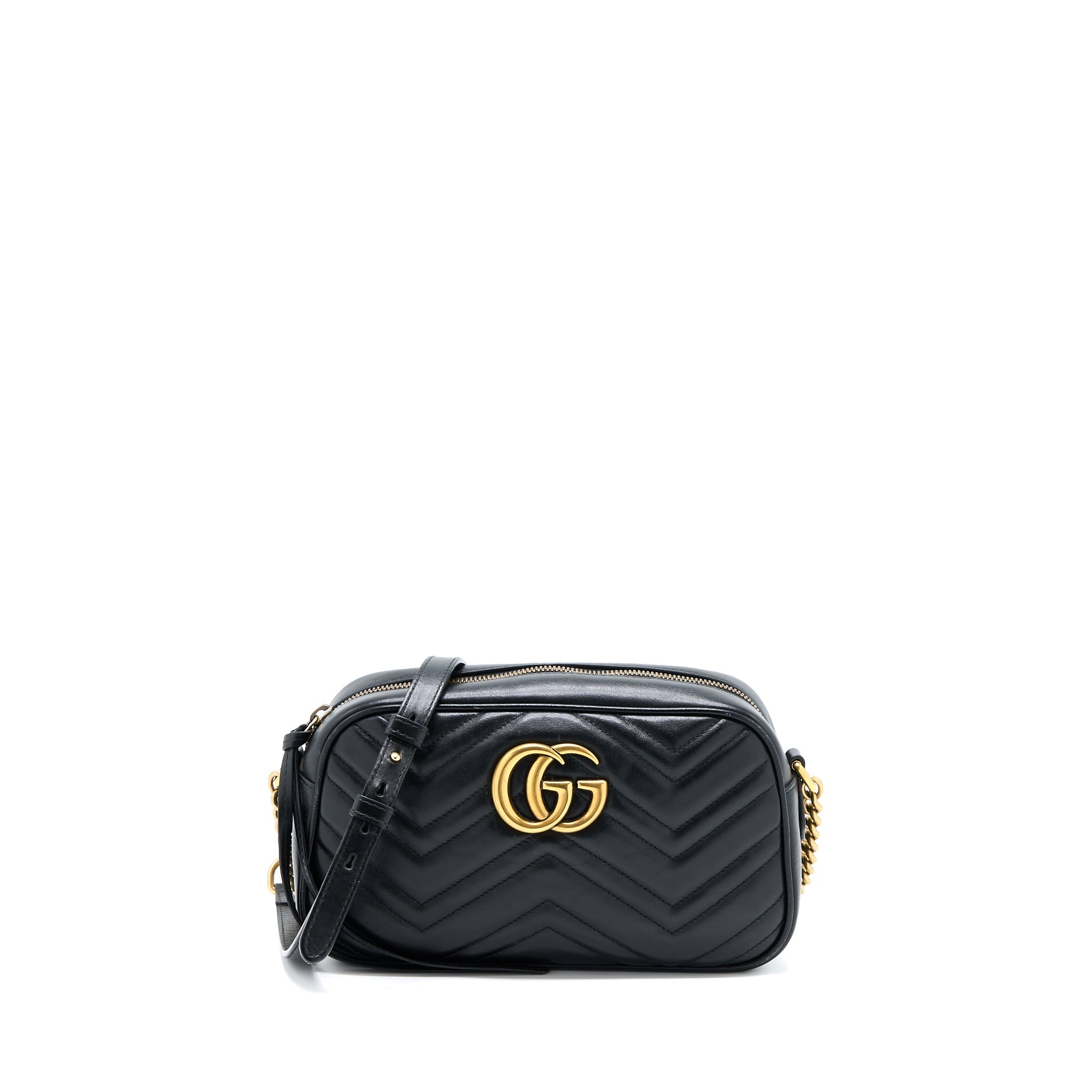 gucci-small-marmont-matelasse-calfskin-black-ghw