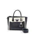 prada-double-zip-tote-bag-calfskin-black-white-shw