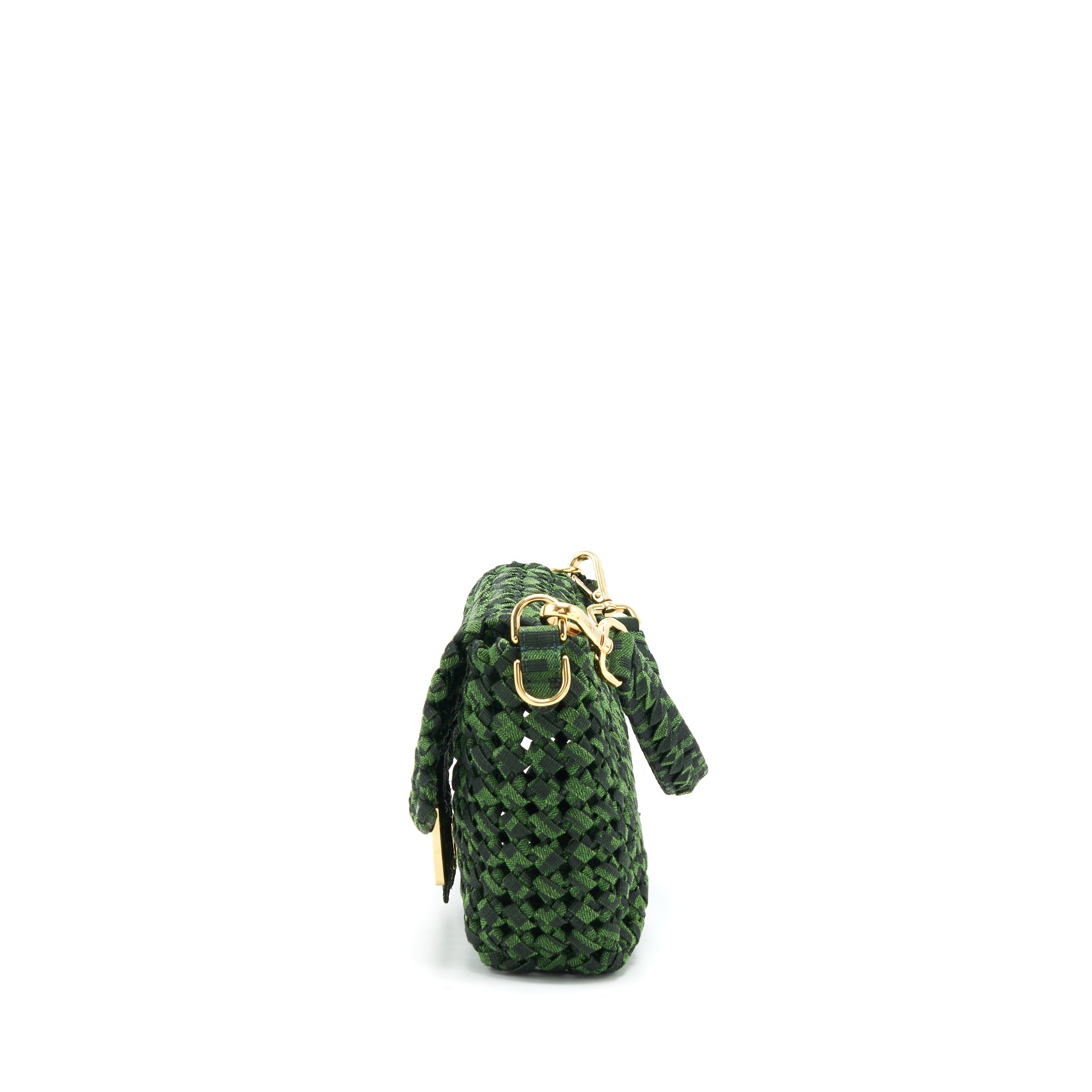 fendi-baguette-limited-edition-tweed-green-ghw
