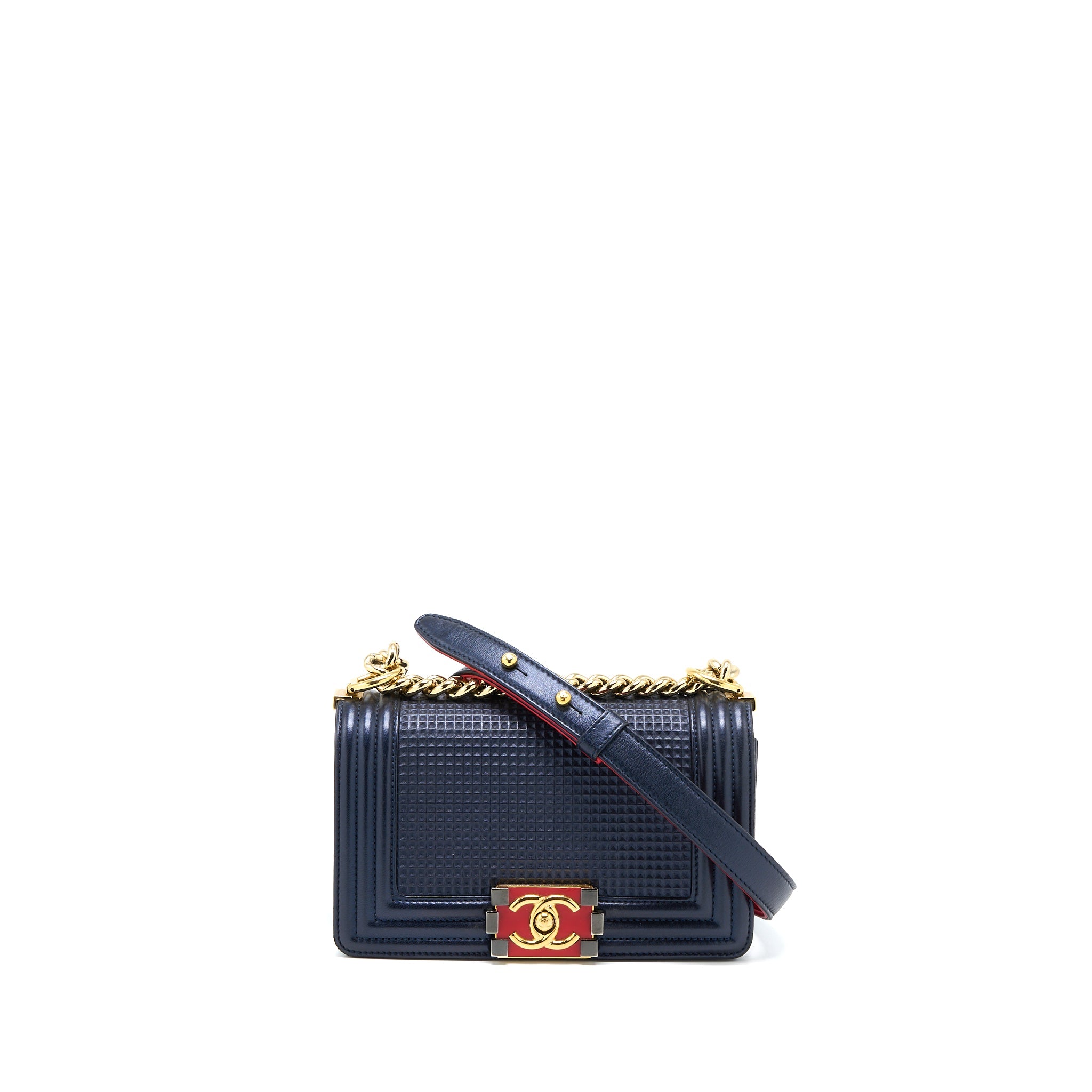 chanel-small-boy-bag-lambskin-navy-multicolour-hardware