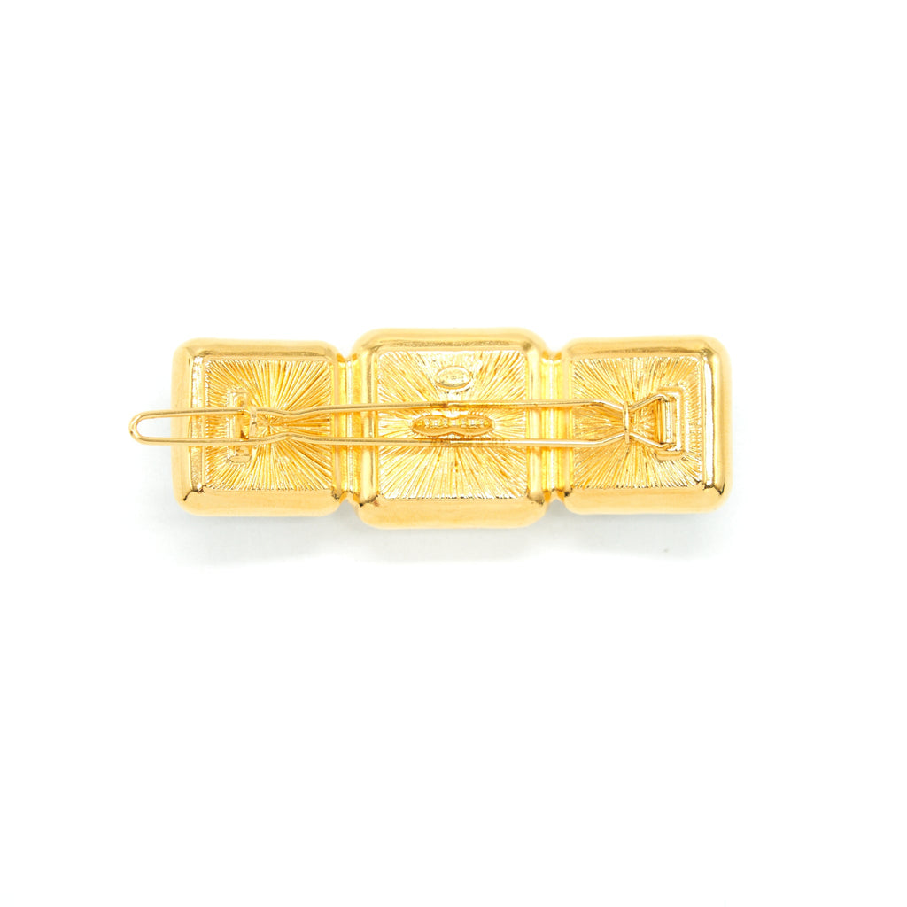 chanel-hair-clip-black-gold