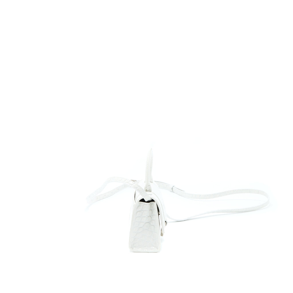balenciaga-mini-hourglass-bag-croc-embossed-leather-white-shw