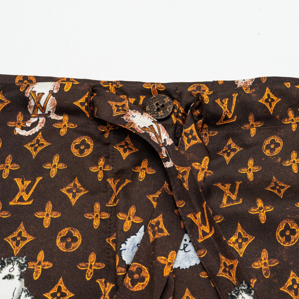 louis-vuitton-size-38-pyjamas-pants-silk-brown-multicolour