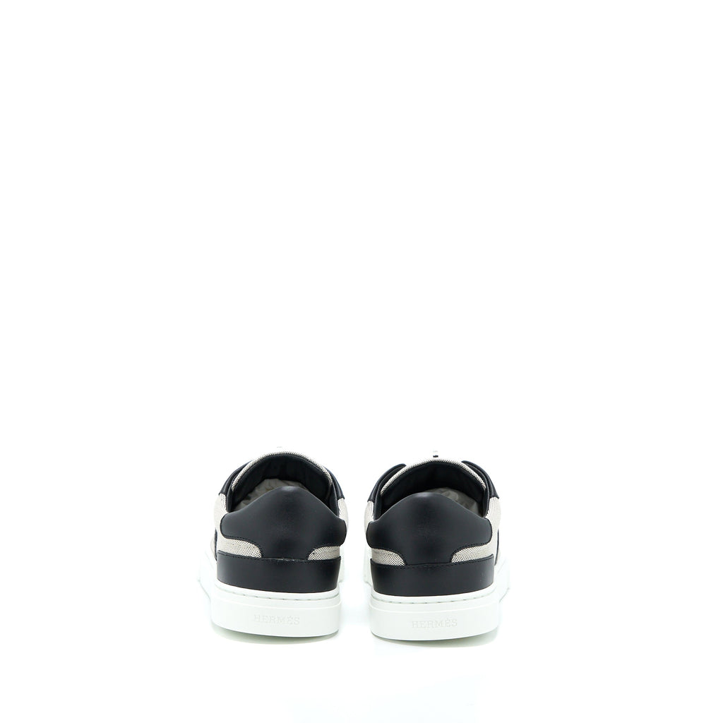 copy-of-hermes-size-38-day-sneakers-in-calfskin-h-canvas-prunoir-noir-shw