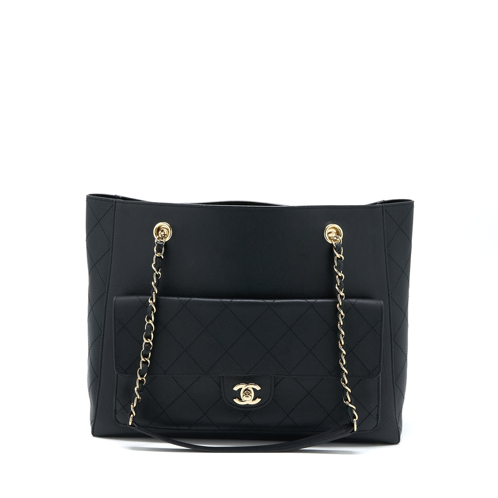 chanel-tote-bag-lambskin-black-lghw