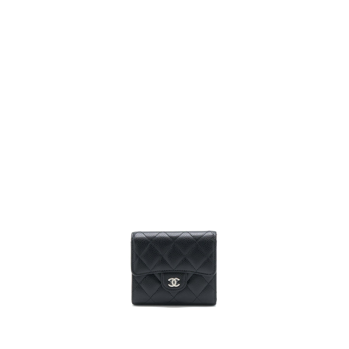 chanel-classic-small-compact-wallet-caviar-black-shw