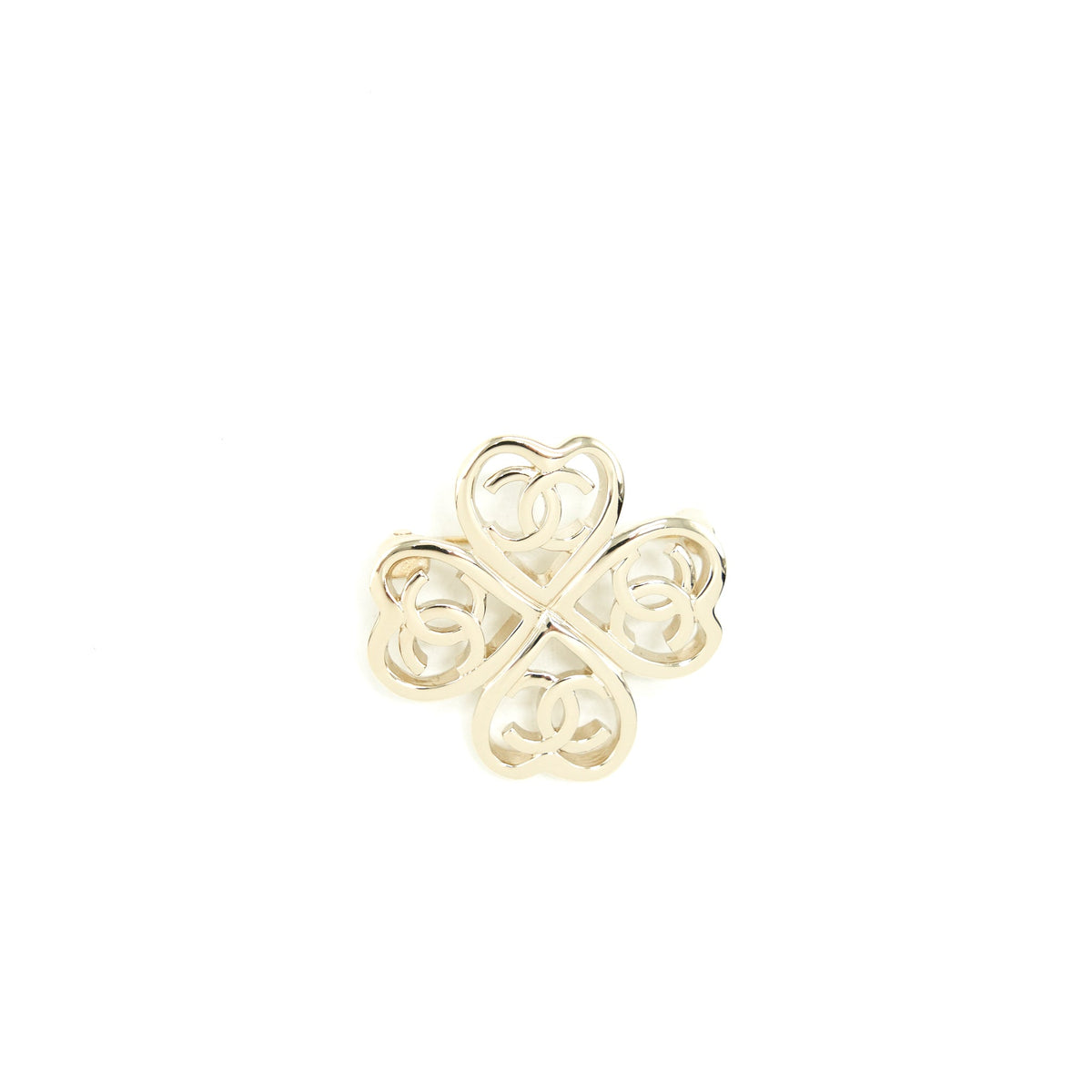 chanel-clover-cc-logo-brooch-light-gold-tone