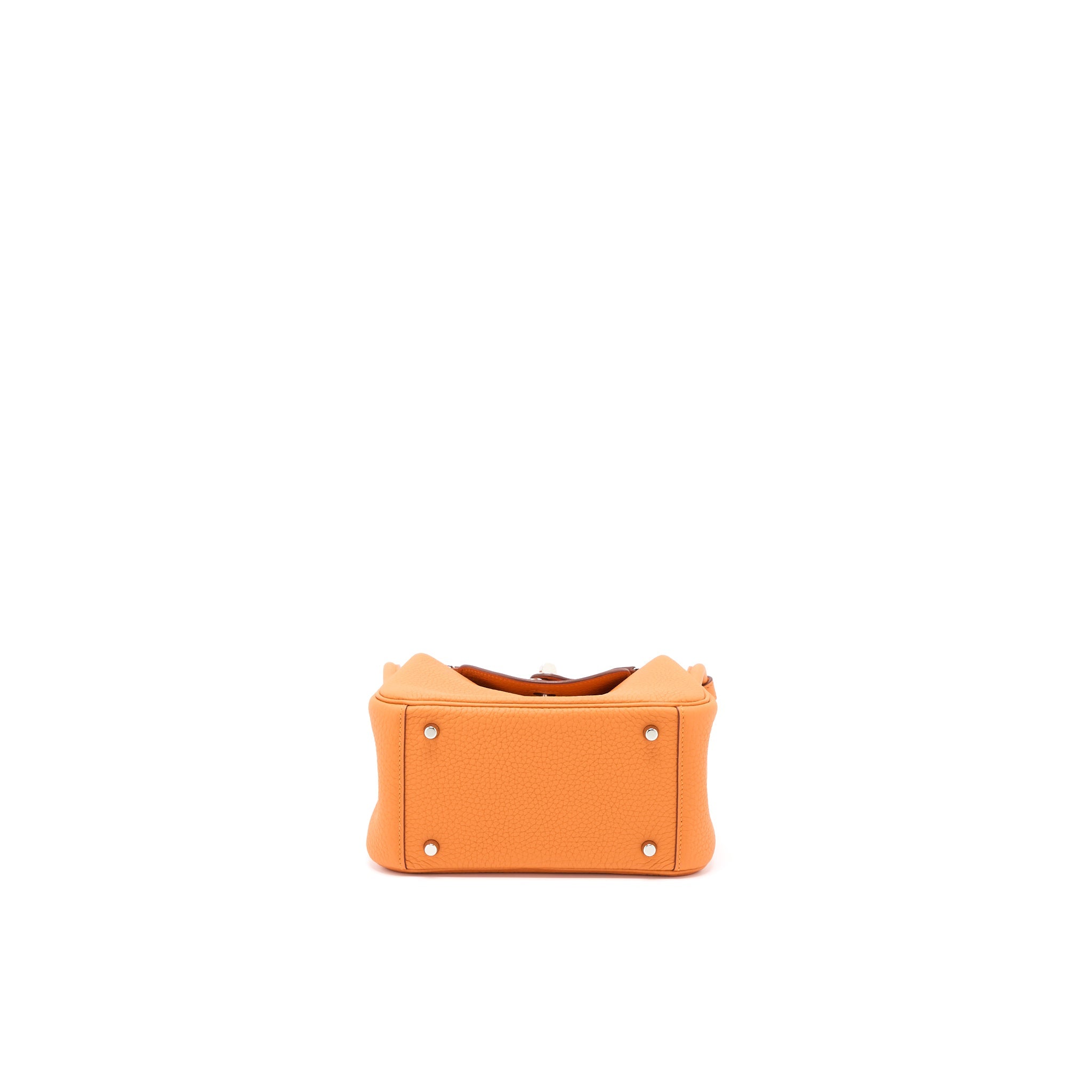 hermes-mini-lindy-clemence-orange-shw-stamp-u