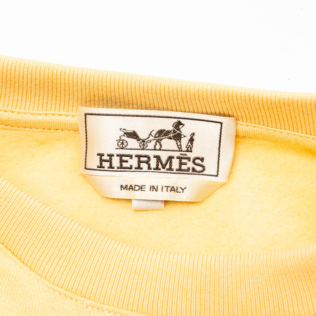 hermes-size-xl-white-stitching-front-pocket-sweatshirt-cotton-yellow