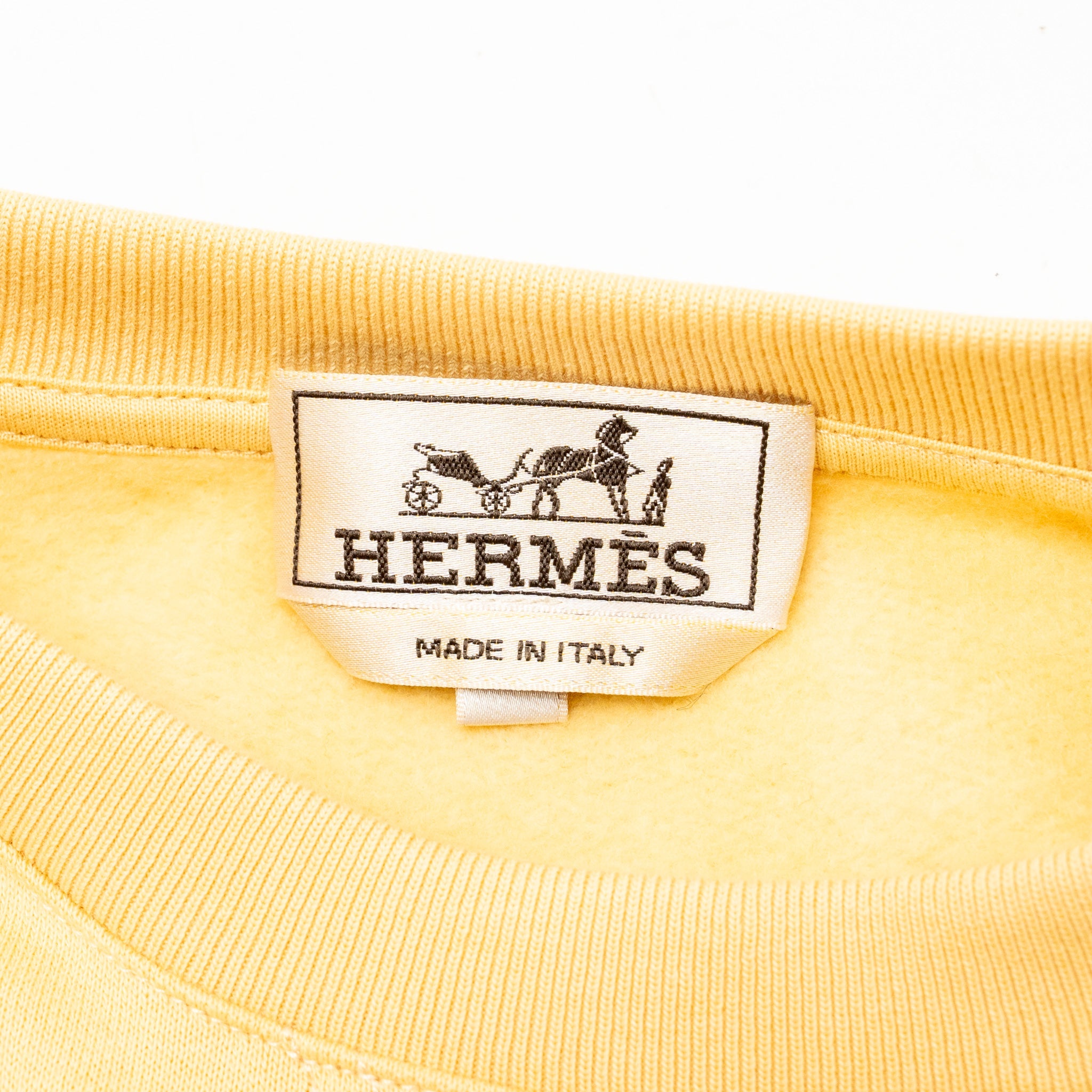hermes-size-xl-white-stitching-front-pocket-sweatshirt-cotton-yellow