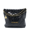 chanel-medium-22-bag-shiny-calfskin-black-brushed-ghw-microchip