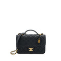 chanel-22k-top-handle-messenger-bag-caviar-black-brushed-ghw-microchip