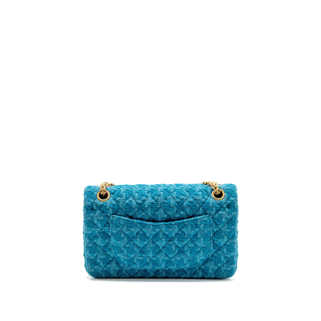 chanel-19k-small-2-55-reissue-flap-bag-tweed-turquoise-ghw-copy
