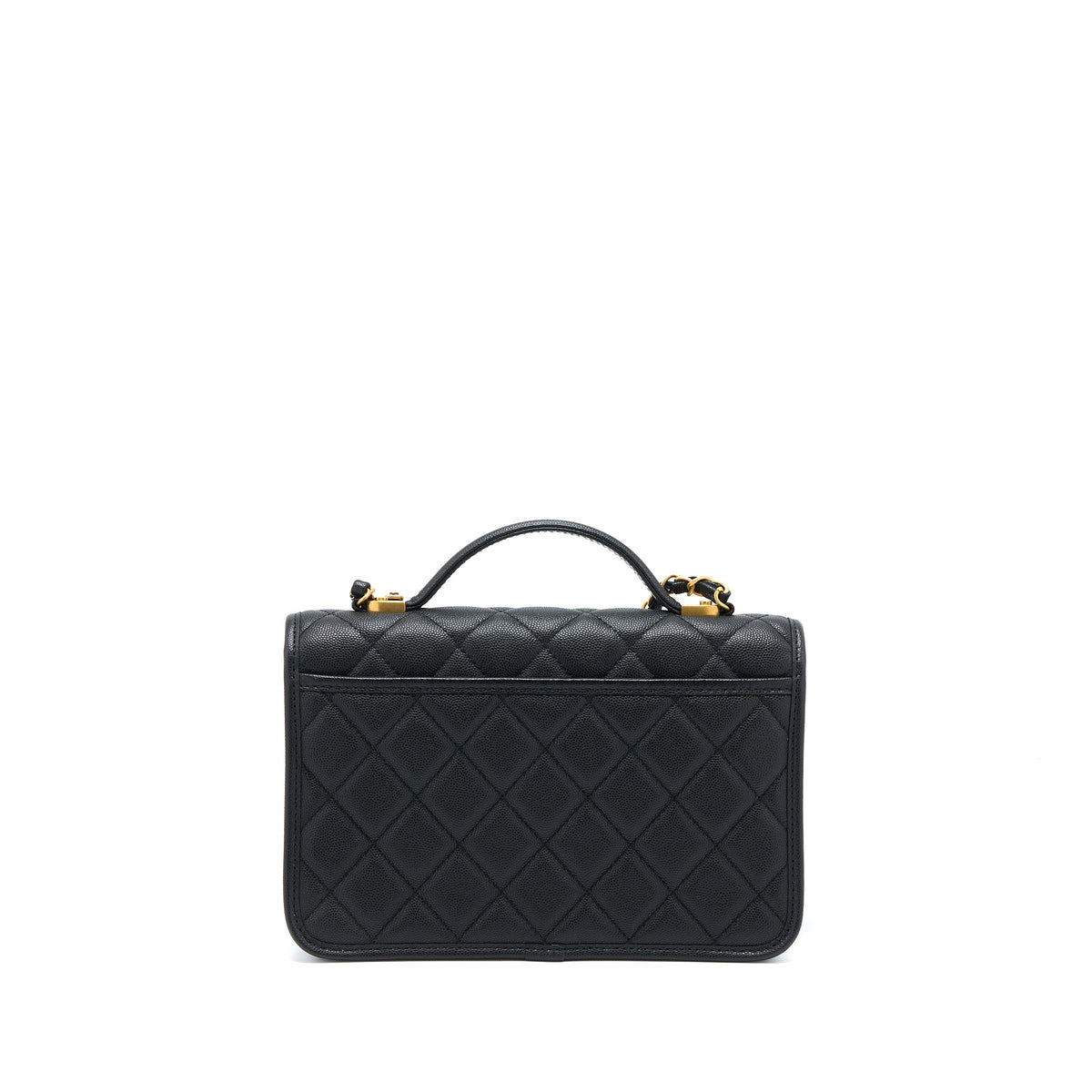 chanel-22k-top-handle-messenger-bag-caviar-black-brushed-ghw-microchip