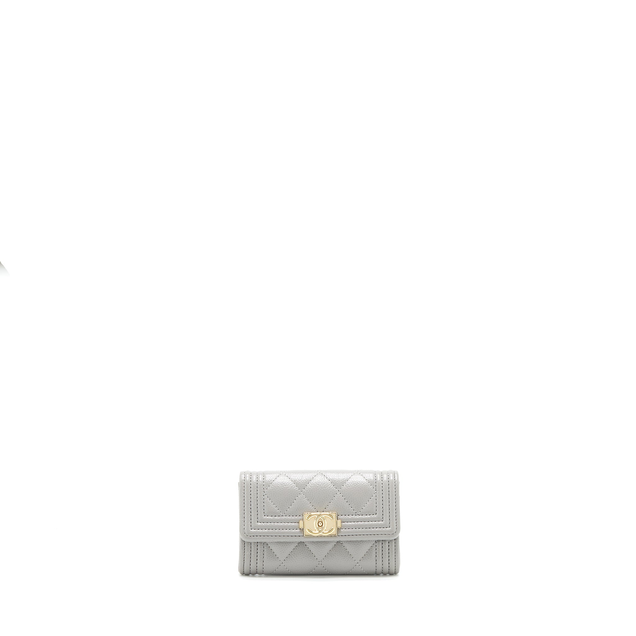 chanel-boy-flap-card-holder-caviar-light-grey-lghw