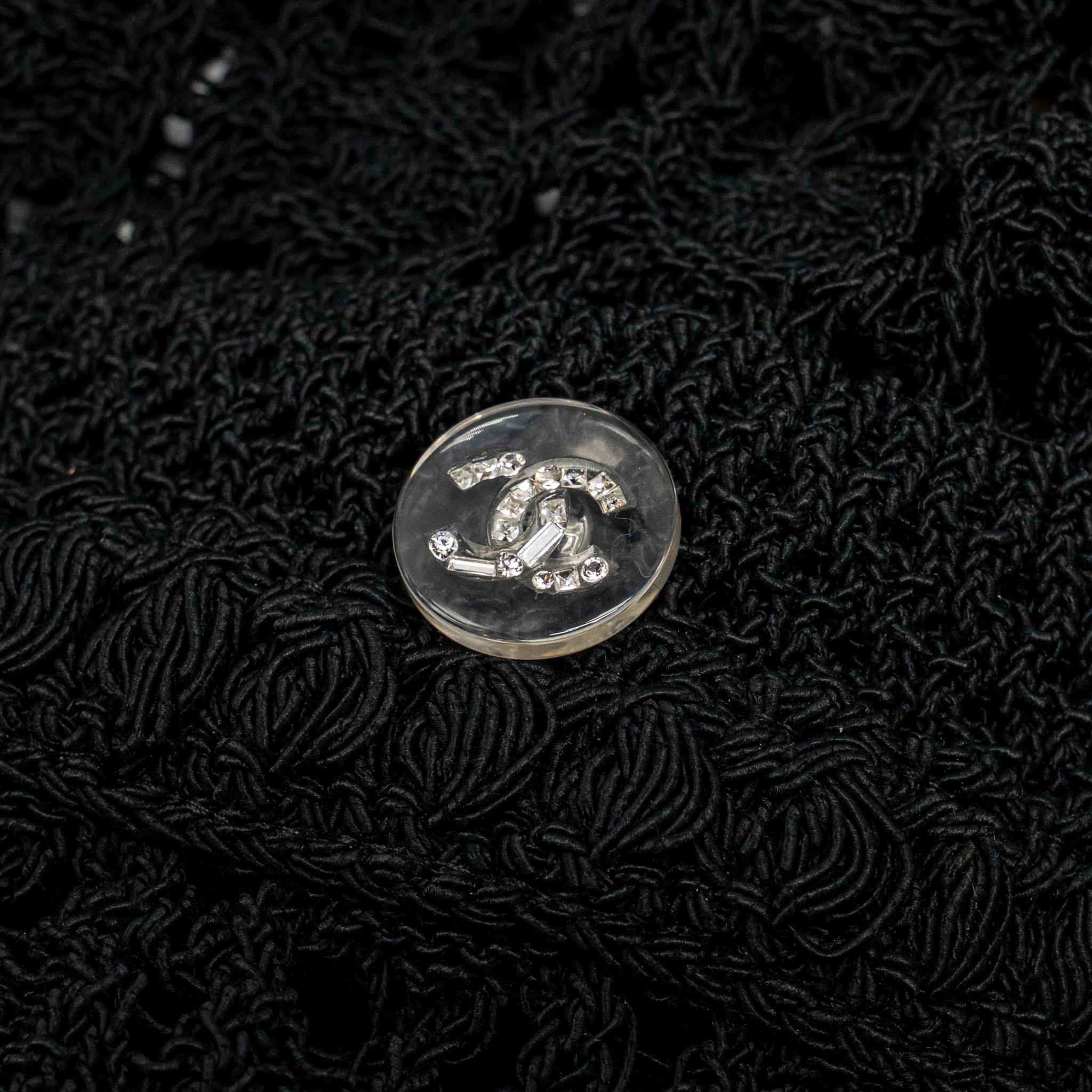 chanel-size-38-crochet-knit-cardigan-cotton-polyamide-black