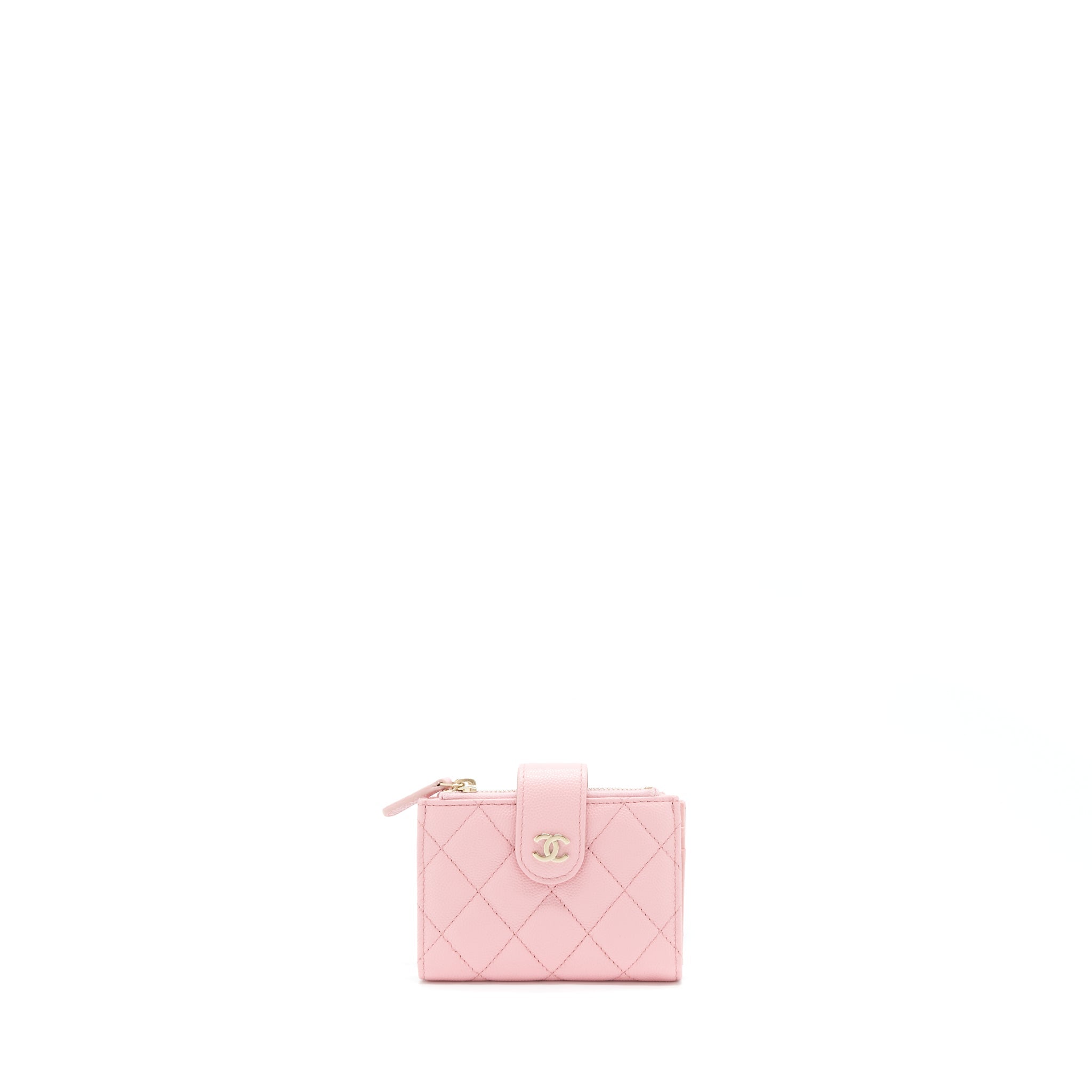 chanel-double-zip-card-holder-caviar-pink-lghw