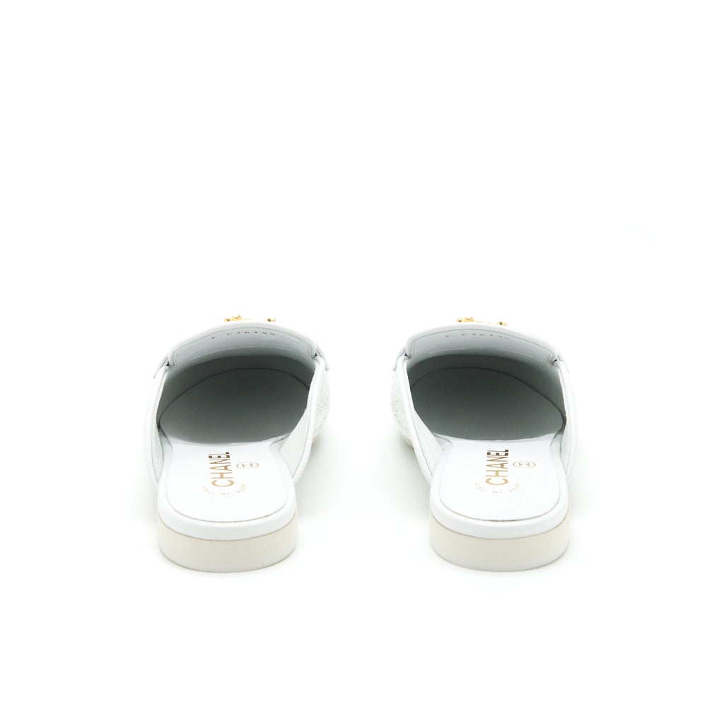 chanel-size-38-cc-logo-sequins-lambskin-mule-white-ghw