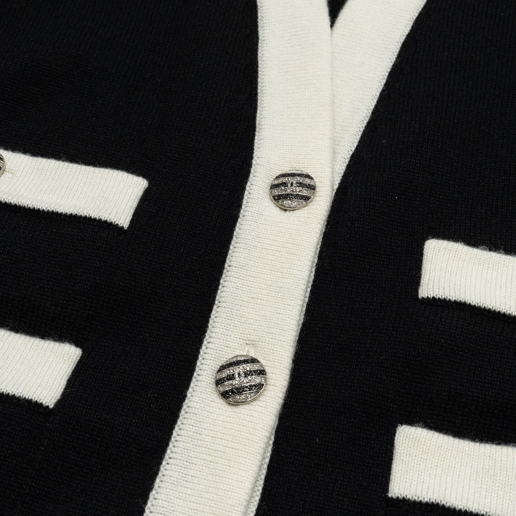chanel-size-42-cardigan-black