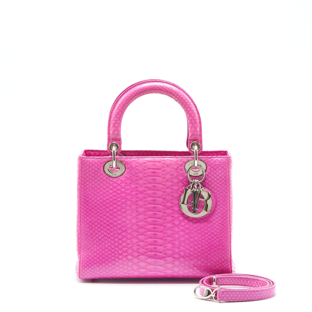 dior-medium-lady-dior-python-pink-shw