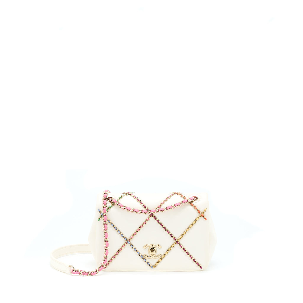 chanel-small-flap-bag-lambskin-white-multicolor-lghw