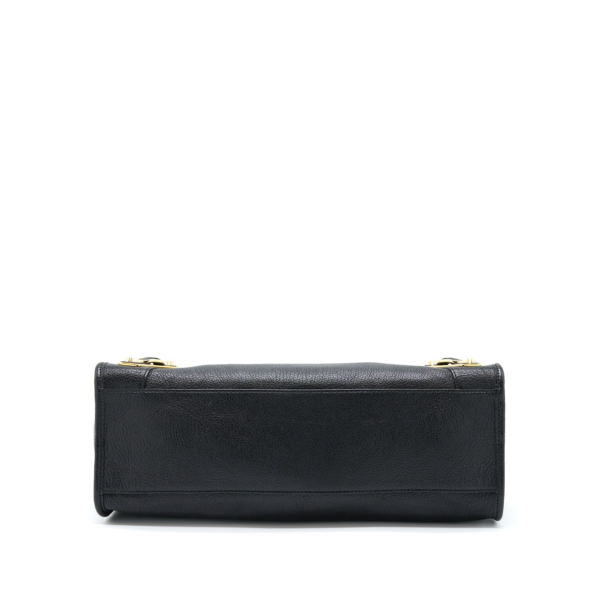 balenciaga-edged-city-bag-goatskin-black-ghw