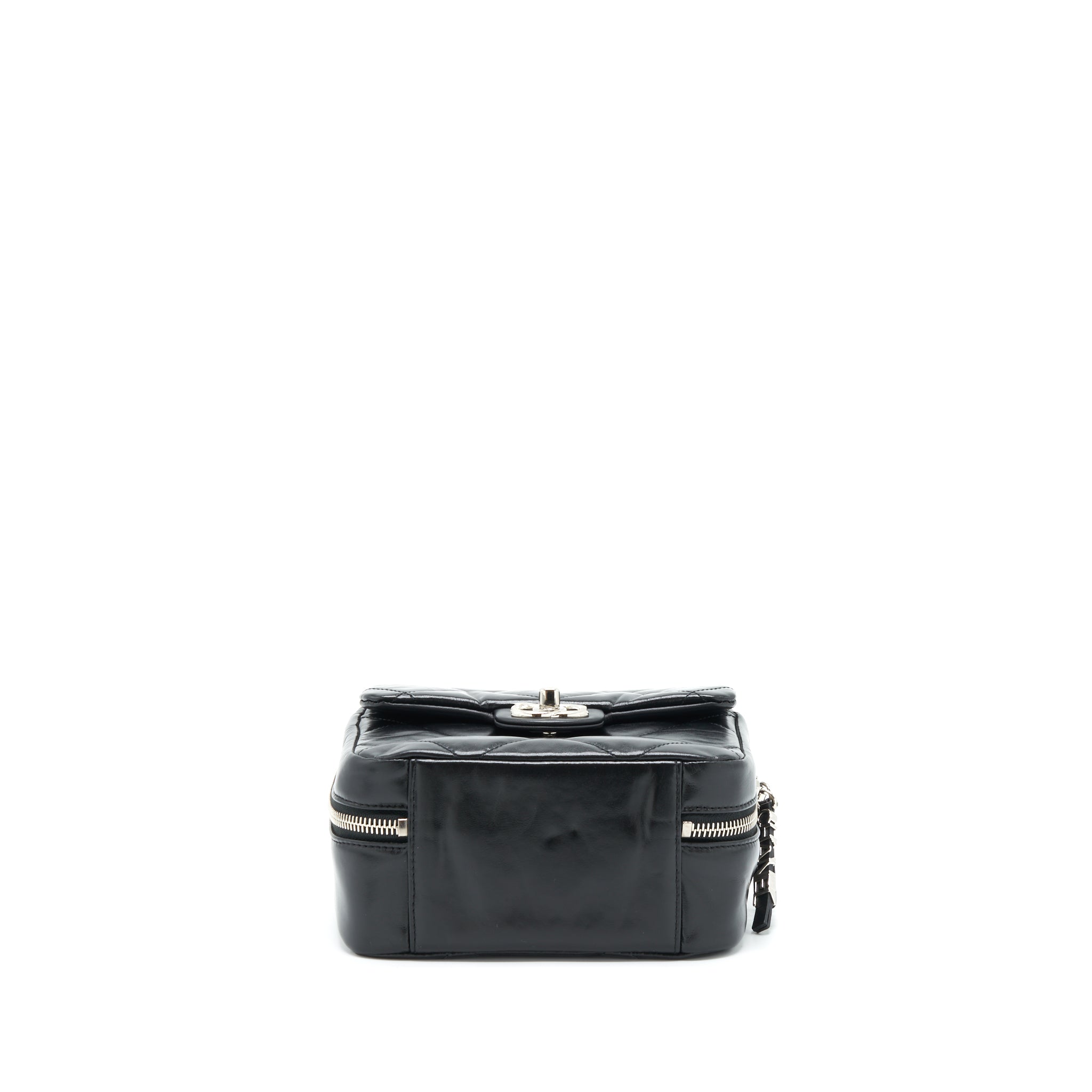 chanel-quilted-vertical-top-handle-bag-calfskin-black-shw