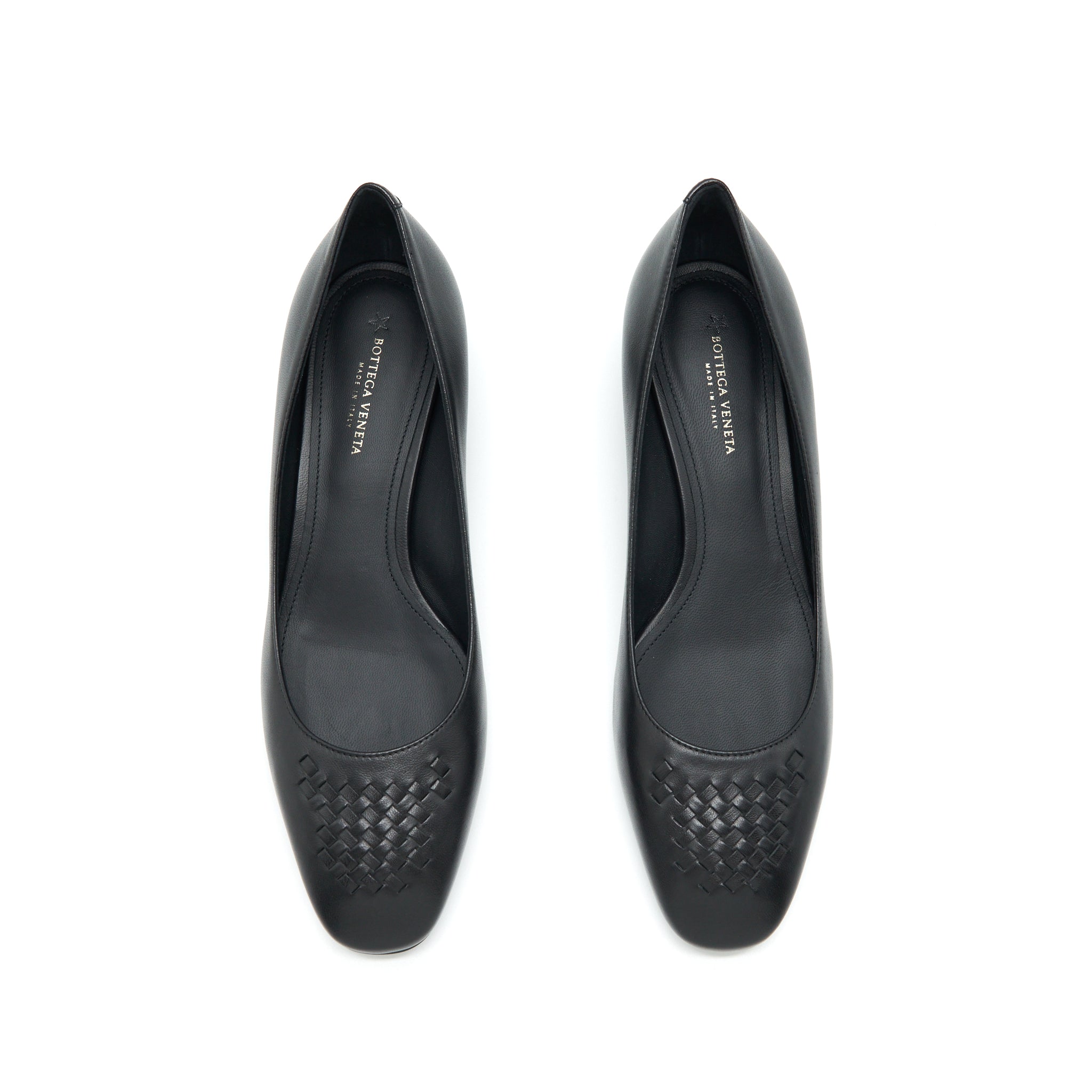 bottega-veneta-size-36-ballerina-shoes-black