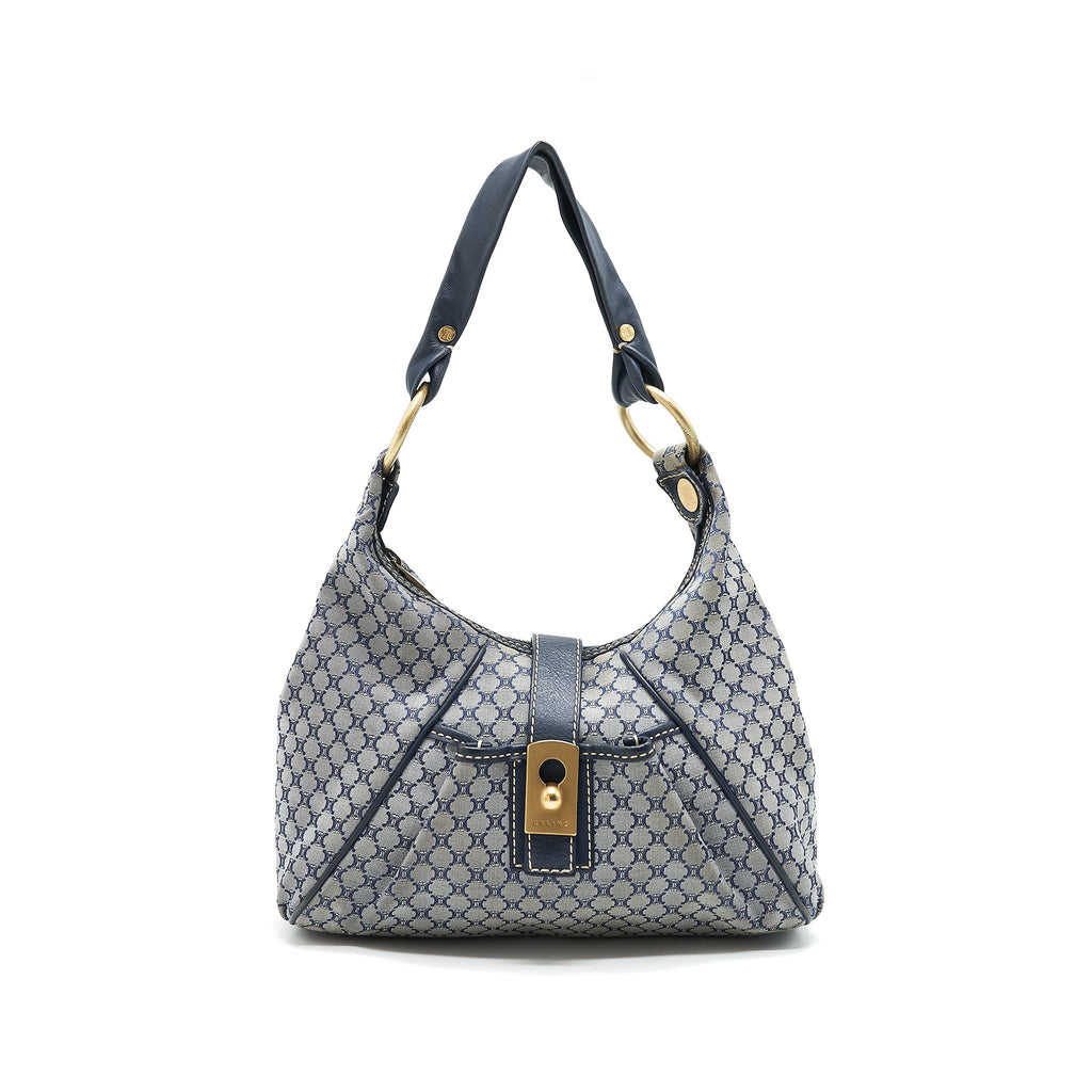 celine-vintage-canvas-shoulder-bag