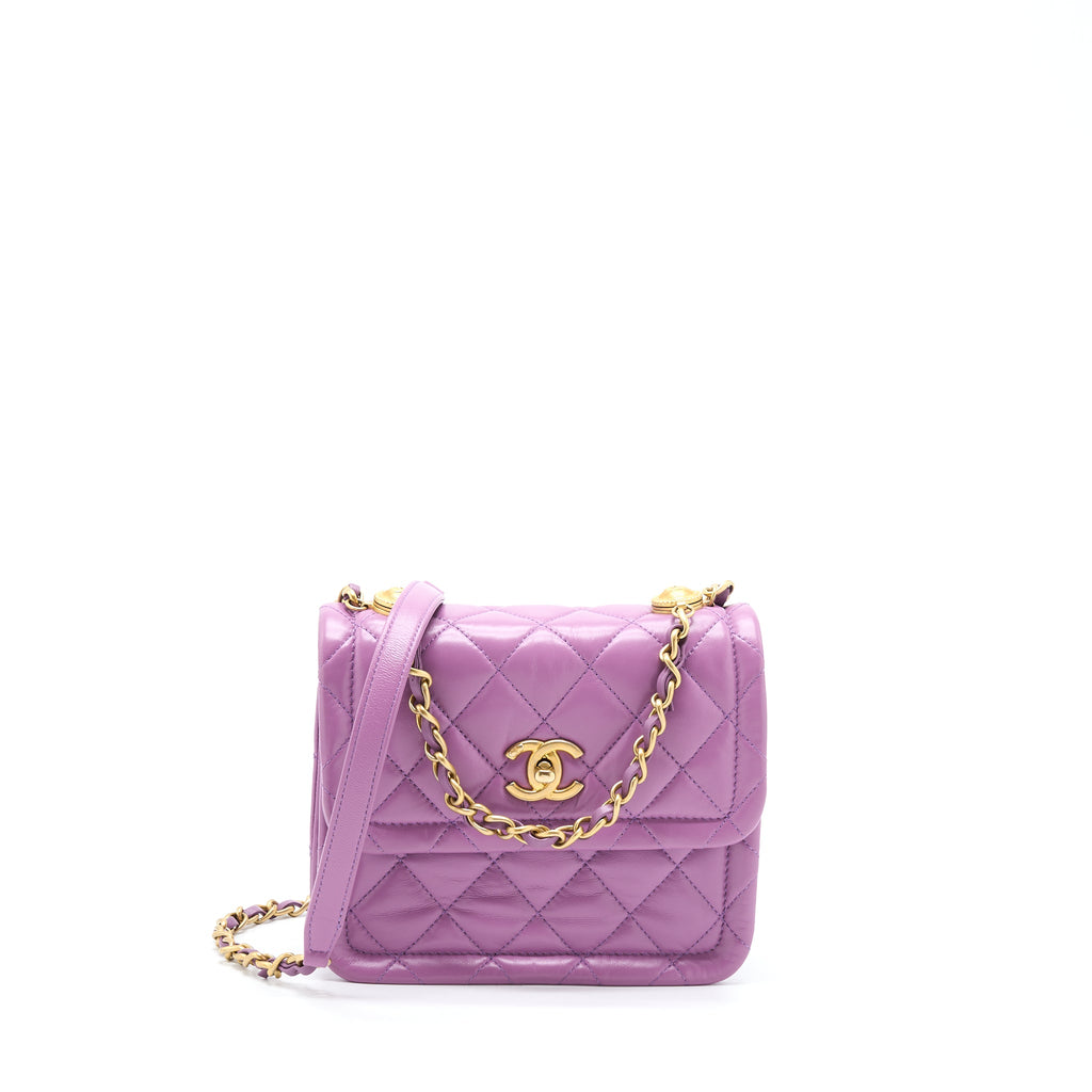 chanel-square-flap-bag-lambskin-light-purple-brushed-ghw