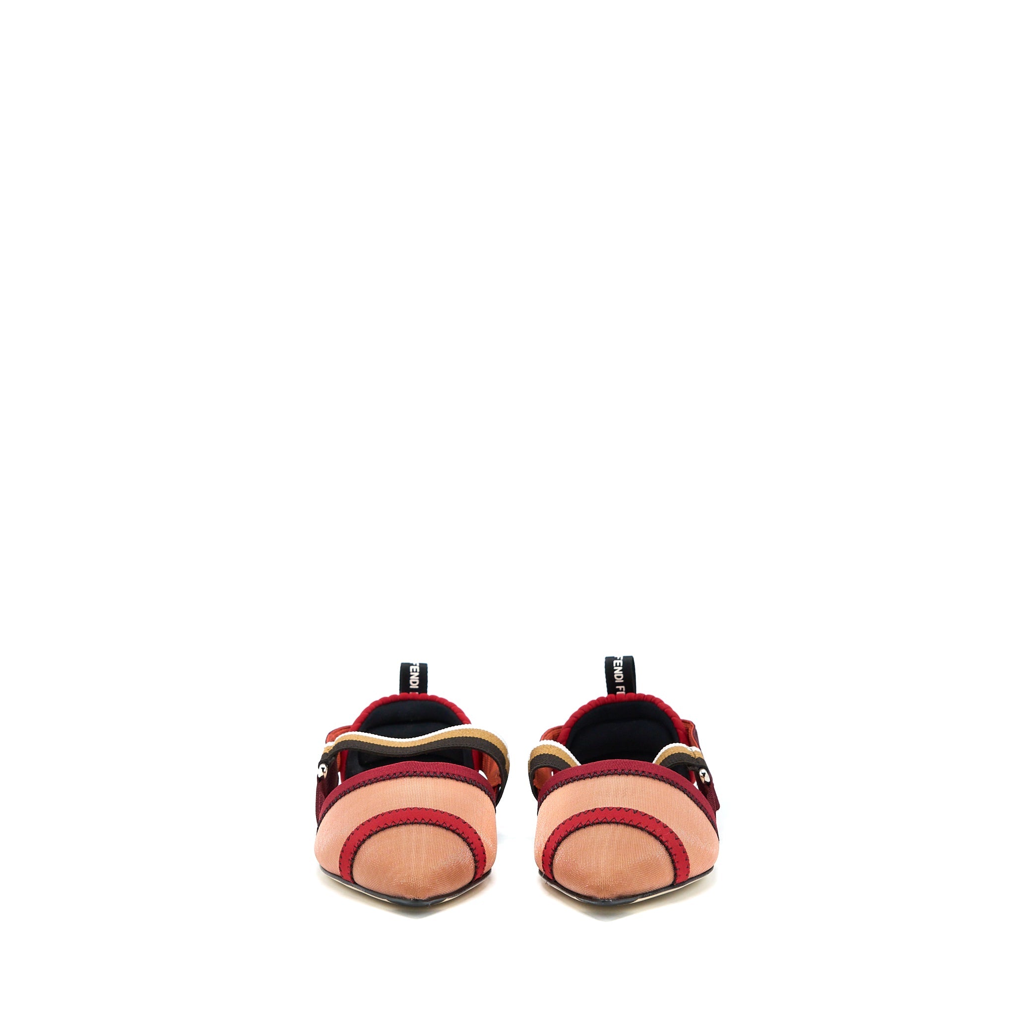 fendi-size-40-sling-back-flat-shoes-multicolour